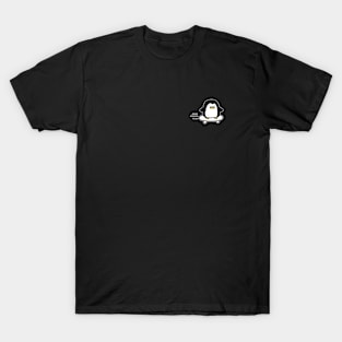 Cute Penguin Skateboarder T-Shirt